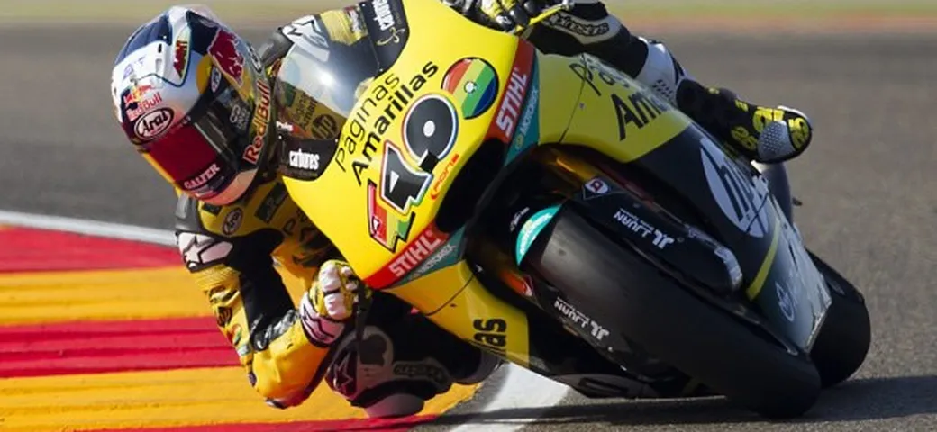 Moto2 Aragon 2014: prima pole per Maverick Vinales, Franco Morbidelli 4° [Foto]