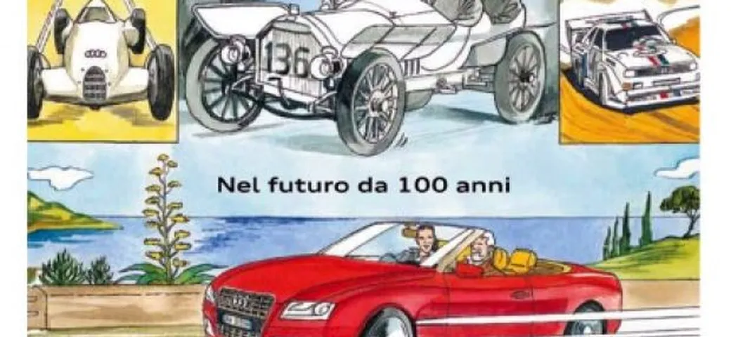 Audi: un fumetto per celebrare i 100 anni