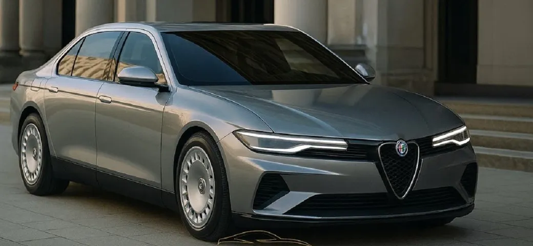Come sarebbe l'Alfa Romeo 164 oggi: il render di un designer