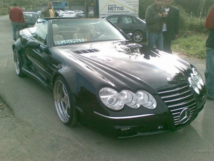 Audace tuning su Mercedes SL