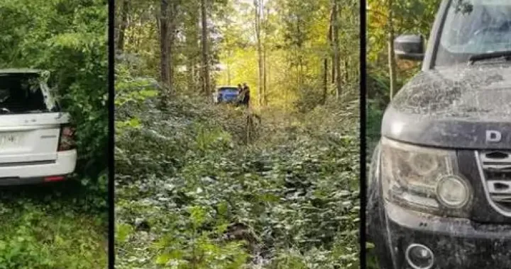 Land Rover rubate e ritrovate nella Foresta di Sherwood: c'è lo zampino di Robin Hood?