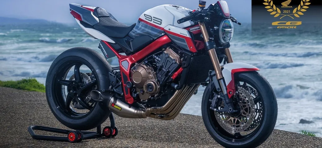Honda, la CB650R Custom più bella d'Europa è di un concessionario portoghese