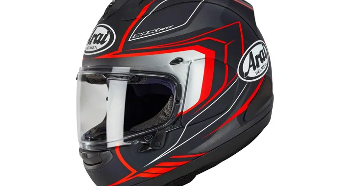 Casco moto Arai RX-7V Maze Black