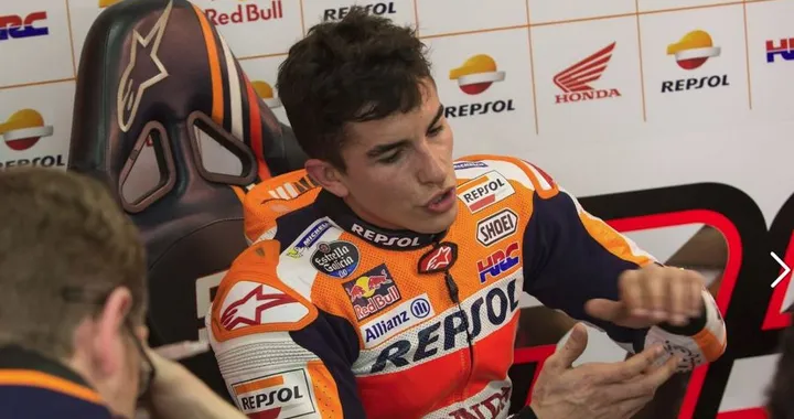 MotoGP: infortunio alla spalla per Marquez [Video]