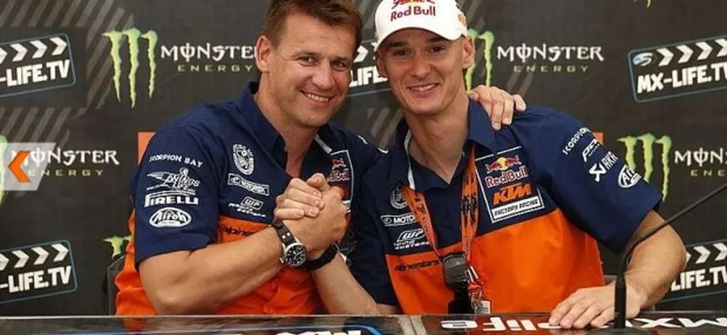 Stefan Everts con KTM per altri 3 anni
