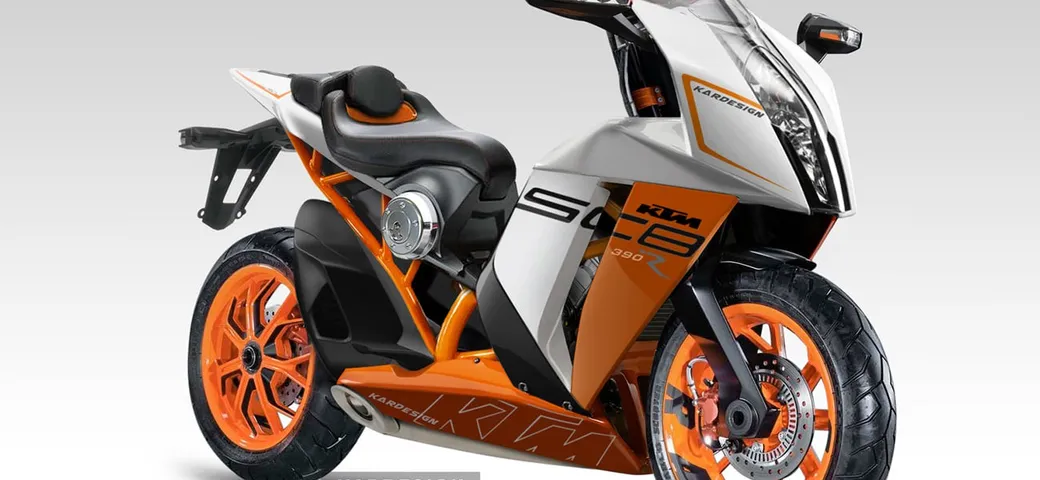 Lo scooter KTM secondo Kardesign: ecco SC8 390R