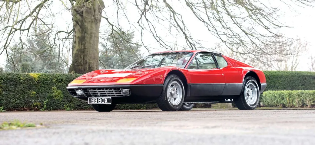 La Ferrari 365 GT4 BB di Elton John all'asta a Goodwood