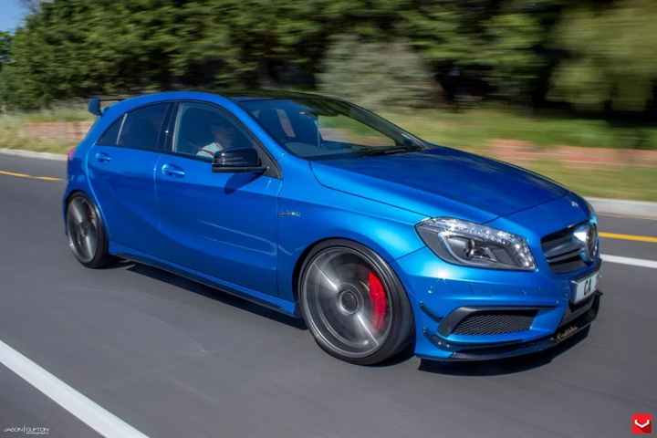Mercedes A 45 AMG Blue Magic