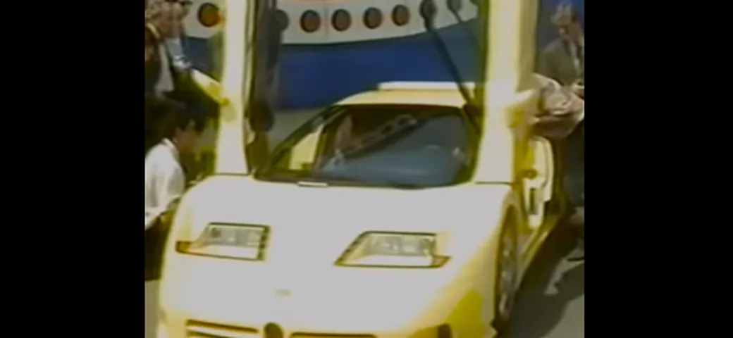 Bugatti EB110 SS di Michael Schumacher