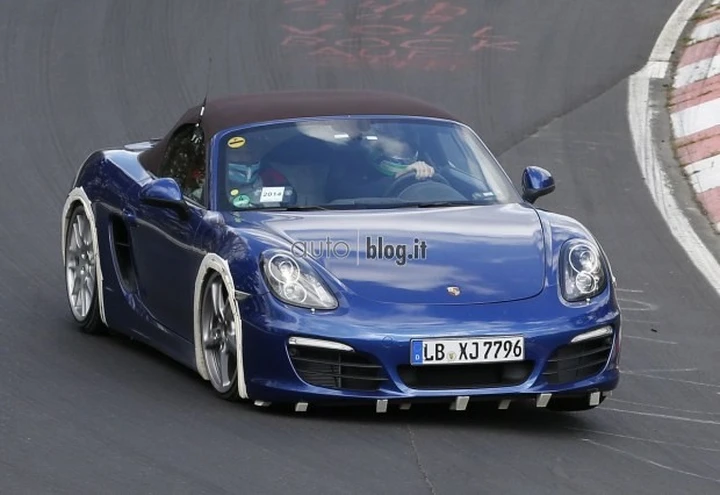 Porsche Boxster: foto spia della quattro cilindri