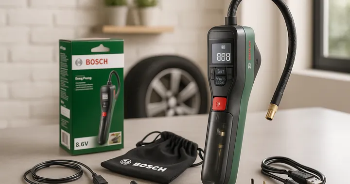 Bosch EasyPump in offerta: la mini pompa compatta, pratica e subito pronta all’uso su Amazon