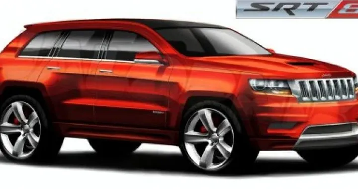 Nuova Jeep Grand Cherokee SRT-8: prima ricostruzione grafica
