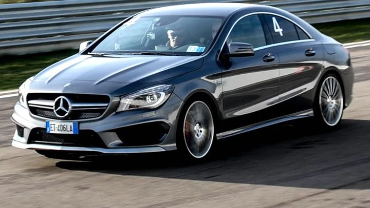 Mercedes CLA 45 AMG: video test in pista