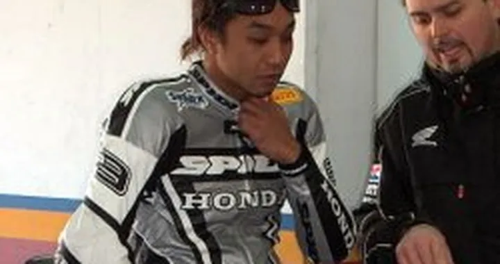 Test a Valencia per il team Honda Althea