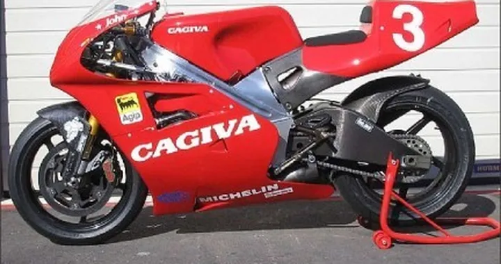 Voglia di qualcosa di unico? In vendita la Cagiva 500 ex Kocinski