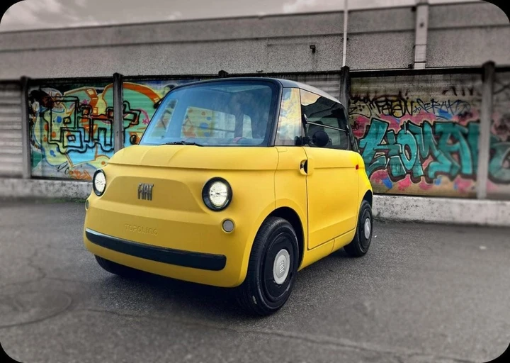 Fiat Topolino, la versione Sporting sembra un omaggio alla Seicento