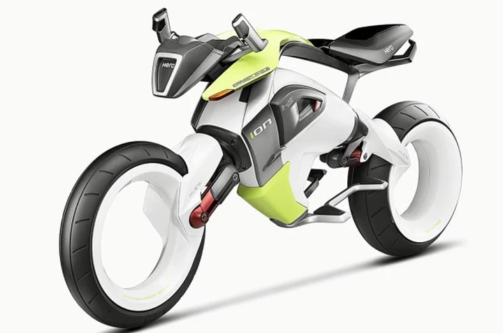 Hero iON: un concept con cella a idrogeno dall'India [video]