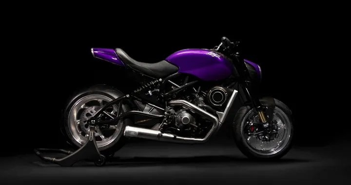 Langen LS12: la café racer inglese che vola a turbo velocità