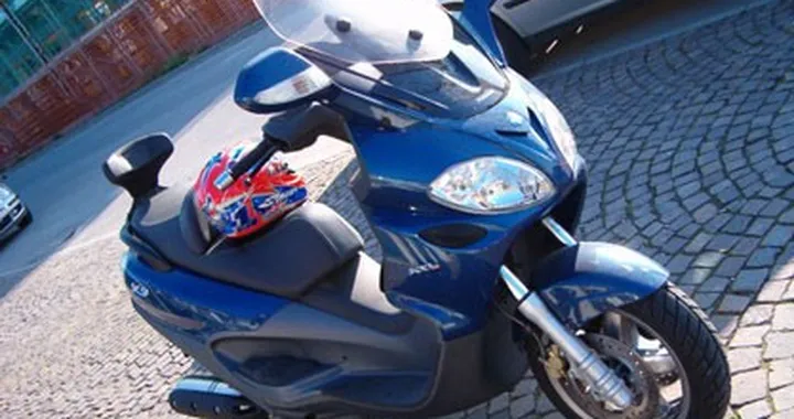 Una domenica con l'X9 Piaggio