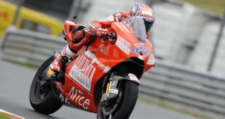 MotoGP: Casey Stoner soddisfatto del quarto posto al Sachsenring, Hayden deluso dell'ottavo posto