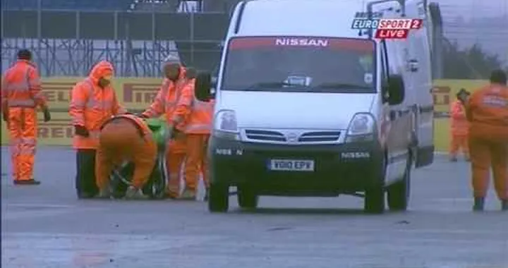 2010 British Supersport Silverstone - First Lap Chaos