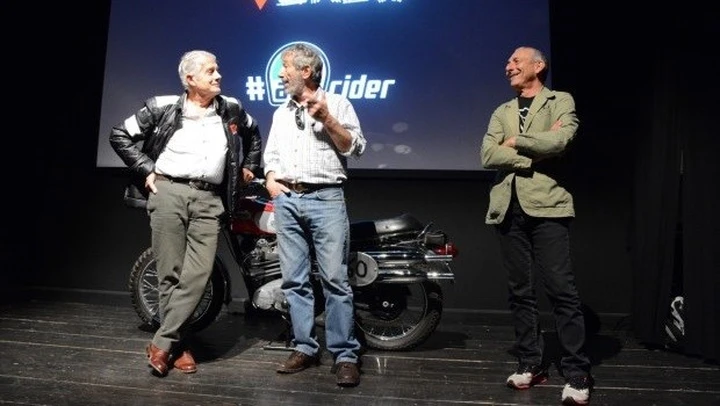 Dainese lancia il video 'Old Dogs' con Agostini e Lucchinelli