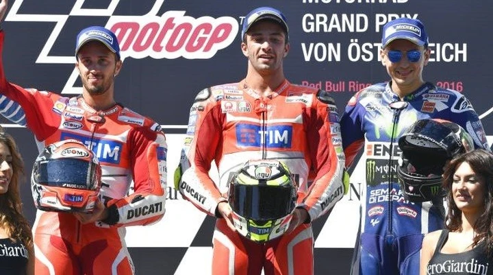 MotoGP, Moto2, Moto3 2016: le classifiche dopo l'Austria