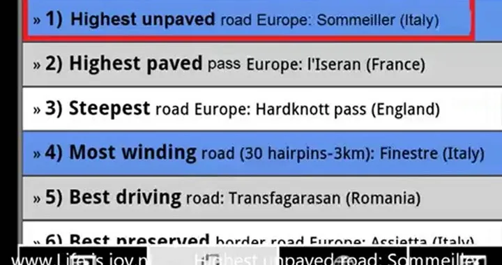 10 best motorcycle roads in Europe, compilation on BMW R1200GS motorbike-2. (Also on Android App)