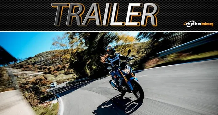 BMW G310 R - Trailer