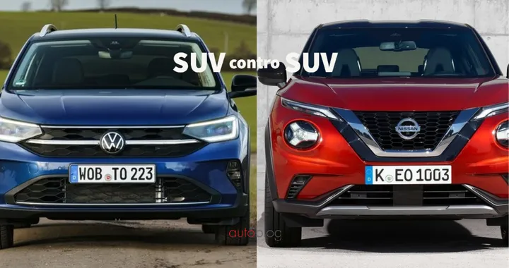 SUV contro SUV: Volkswagen Taigo VS Nissan Juke