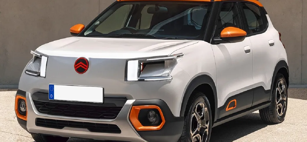 Nuova Citroen e-C3 2023: sarà questo il suo design? [RENDER]