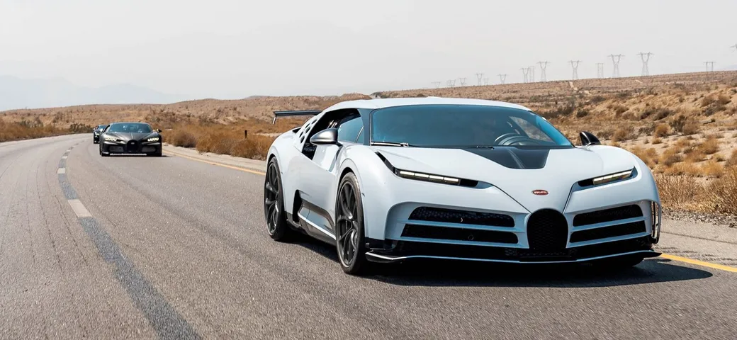 Bugatti Centodieci: conclusa la fase di test negli USA