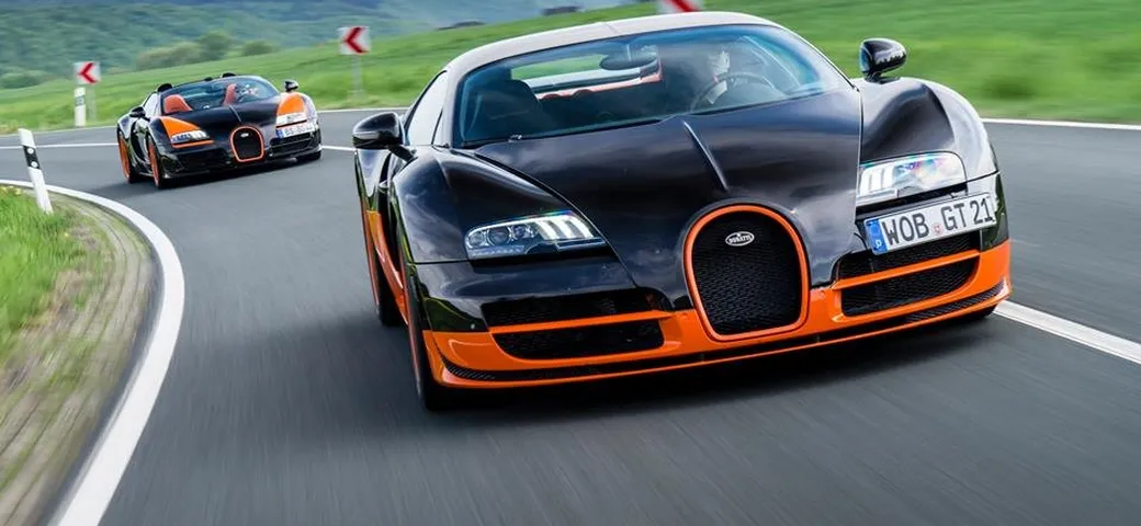 Le Bugatti Veyron da record al Nurburgring