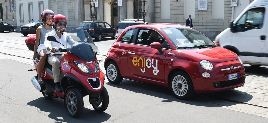 Enjoy chiude lo scooter sharing