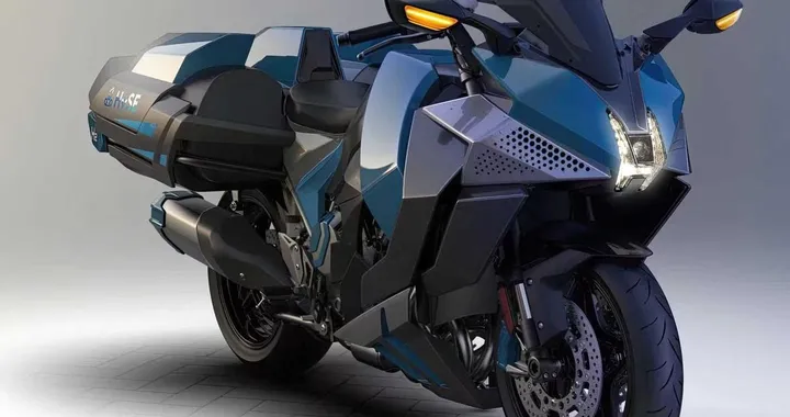 Kawasaki svela il primo prototipo di moto a idrogeno [FOTO]