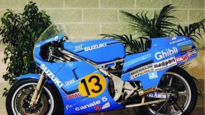 La Suzuki XR40 500 campione del mondo con Franco Uncini venduta all'asta