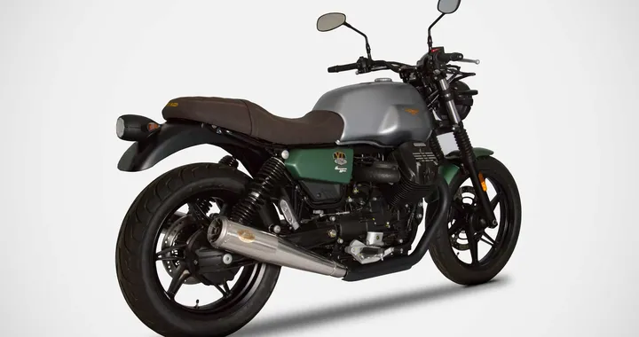 Moto Guzzi V7, il nuovo scarico by Zard