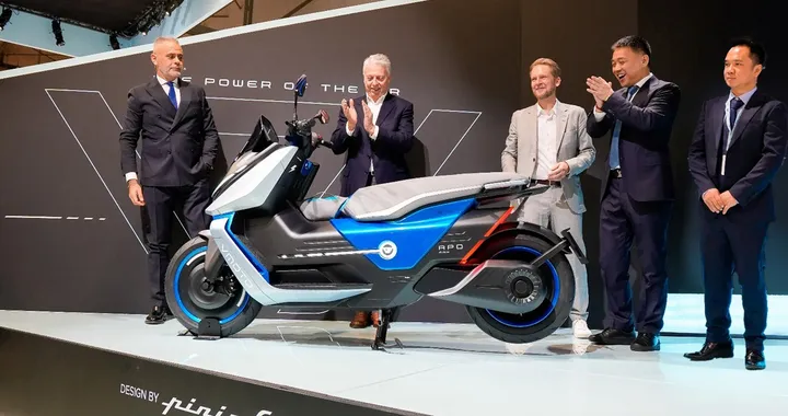 APD Concept: il maxiscooter elettrico di Vmoto e Pininfarina vince il Good Design Award 2024