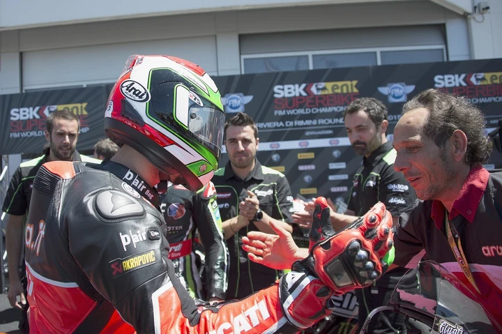 SBK Misano, Giugliano 2° in Gara-2: 