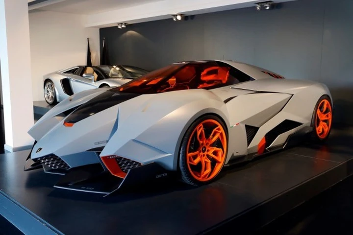 Lamborghini Egoista: in esposizione al museo di Sant'Agata