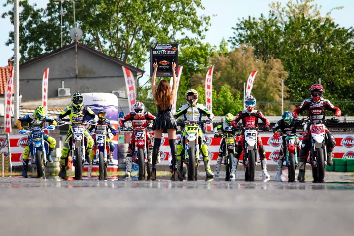 Italiani Supermoto 2017: a Latina c'è Biaggi!