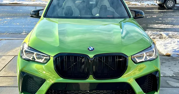 BMW X5 M Competition: la versione Java Green
