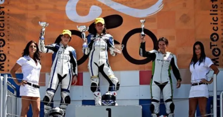 Campionato Italiano Motocicliste: Polita sola davanti a tutte con il record femminile della pista 1.13.1