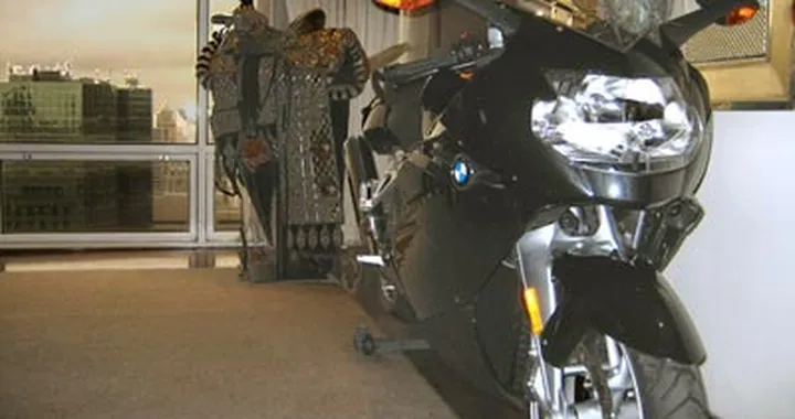 Una BMW da arredamento