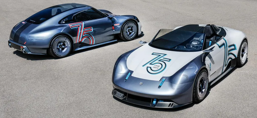 Porsche Vision 357 Speedster: a Goodwood debutta la nuova concept car elettrica [FOTO]