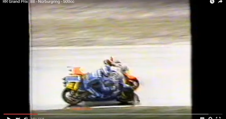 Sorpassi epici (500): spettacolo nel GP Germania del 1988 [Video]