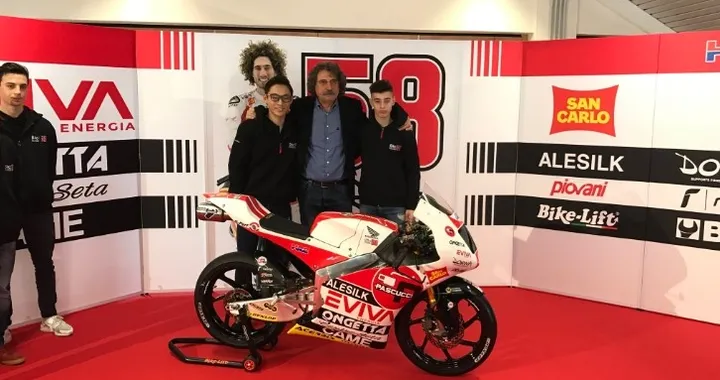 Moto3: presentato il team Sic58 Squadra Corse