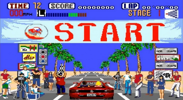 OutRun Online Mame: come giocare via browser