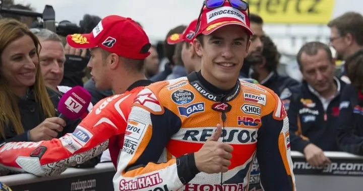 MotoGP Silverstone 2014, Marc Marquez: "Trovo facile tenere un buon passo"