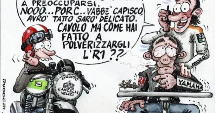 Mai prestare la moto il 1° aprile